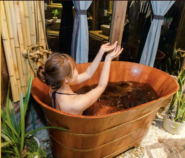 Tắm thuốc và ngâm chân dao đỏ